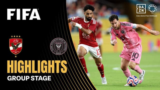 Al Ahly FC vs Inter Miami CF Highlights - FIFA Club World Cup 2025