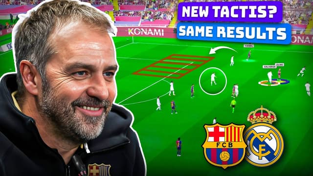 Ancelotti Tried New Tactics, Flick Figured Out The Answer - Tactical Analysis - Barca 4-3 Madrid 